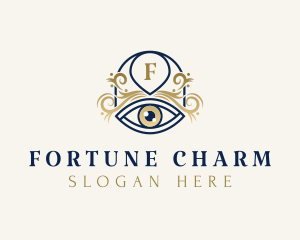 Mystic Fortune Telling Eye logo design