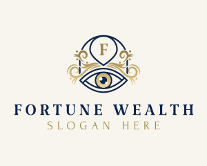 Mystic Fortune Telling Eye logo design