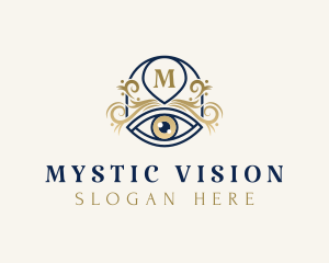 Mystic Fortune Telling Eye logo design