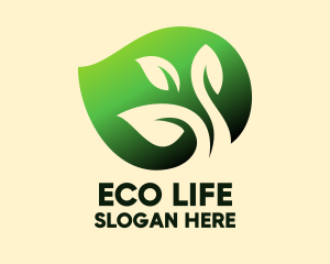 Eco Leaf Company  logo design