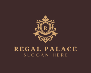 Regal Monarch Shield logo design