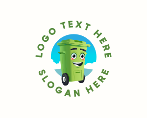 Trash Garbage Bin logo