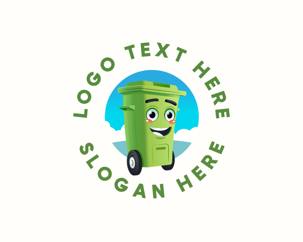 Trash logo example 1
