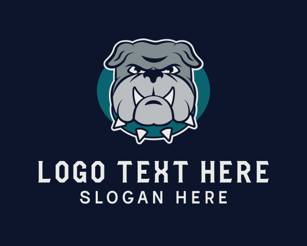 Bulldog logo example 4