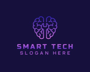 Brain Technology Maintenance logo design