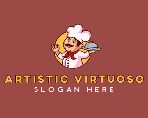 Chef Restaurant Cooking logo design