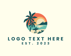 Summer Sunset Island logo