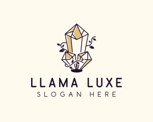 Luxe Crystal Souvenir logo design