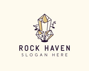 Luxe Crystal Souvenir logo design