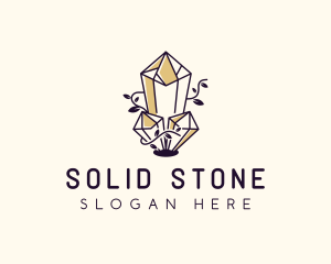 Luxe Crystal Souvenir logo design