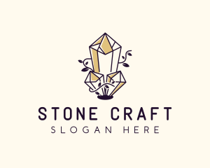 Luxe Crystal Souvenir logo design