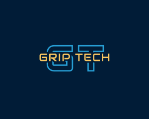 Cyber Stencil Technology logo design