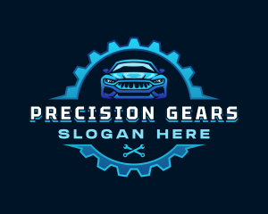 Automotive Car Gear logo design