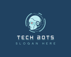 AI Tech Robotics logo design