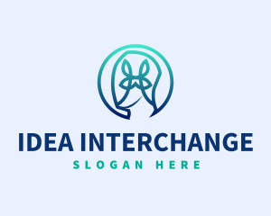 Intelligence Human Therapy logo design