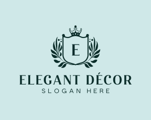 Hotel Event Wreath logo design