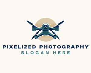 Drone Lens Technology logo design