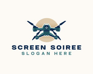 Drone Lens Technology logo design