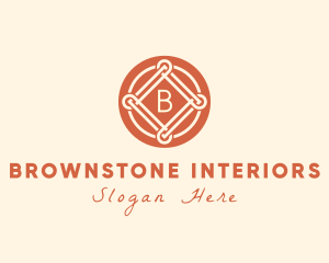 Luxurious Intricate Interior Designer logo design