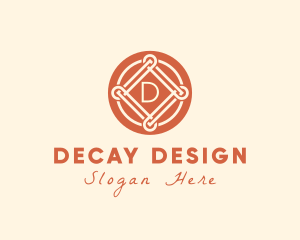 Luxurious Intricate Interior Designer logo design