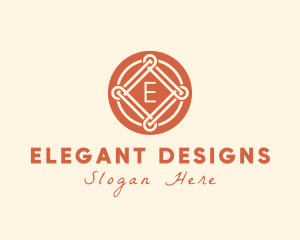 Luxurious Intricate Interior Designer logo