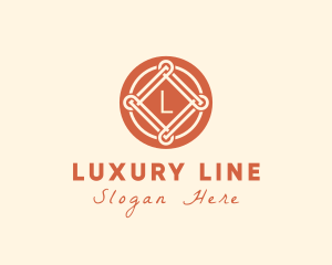 Luxurious Intricate Interior Designer logo design