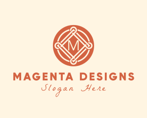 Luxurious Intricate Interior Designer logo design