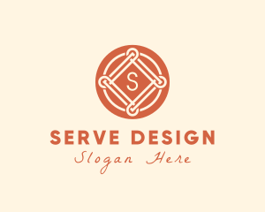 Luxurious Intricate Interior Designer logo design