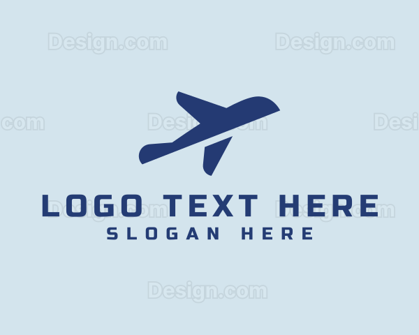 Plane Travel Flight Logo