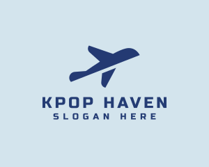 Plane Travel Flight logo design