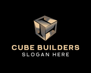 Premium Cube Technology logo design