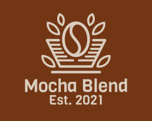 Minimalist Coffee Blend  logo design