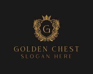 Royal Shield Crown Hotel logo design