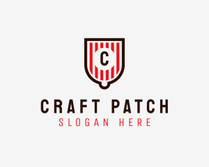 Stripe Badge Company logo design