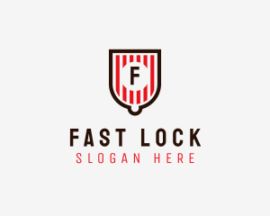 Stripe Badge Company logo design