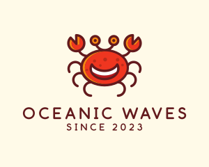 Smiling Aquatic Crab  logo