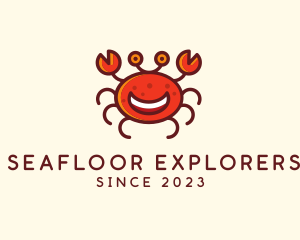 Smiling Aquatic Crab  logo