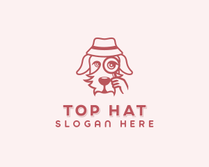 Dog Animal Detective logo design