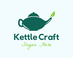 Organic Tea Pot  logo