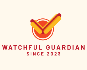 Hot Dog Watch logo design