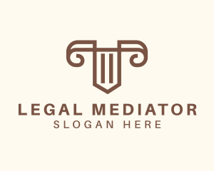 Legal Pillar Finance logo design