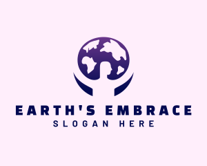 Earth Hug Community logo design