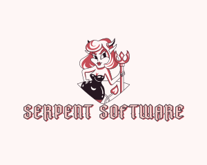 Sexy Demon Woman logo