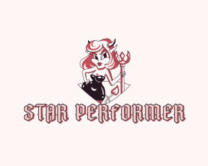 Sexy Demon Woman logo