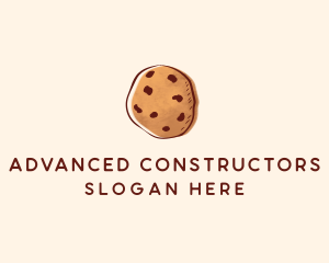 Chocolate Chip Cookie Biscuit logo design