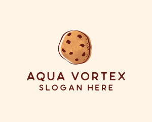 Chocolate Chip Cookie Biscuit logo design