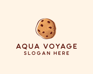 Chocolate Chip Cookie Biscuit logo design