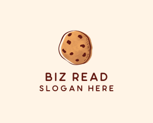 Chocolate Chip Cookie Biscuit logo design