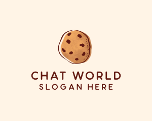 Chocolate Chip Cookie Biscuit logo design