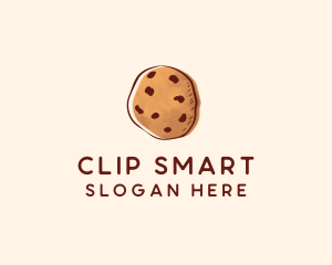 Chocolate Chip Cookie Biscuit logo design